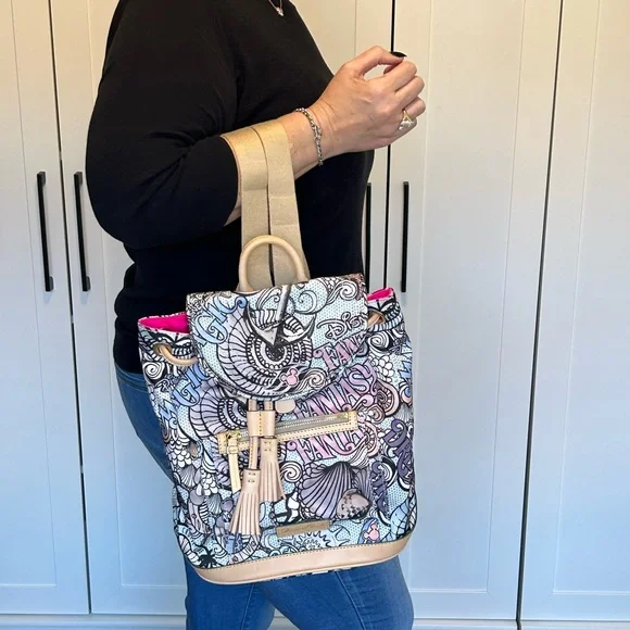 ❤️Wow, Super Rare.. Disney Dooney & Bourke Cruise line Nylon Backpack - Picture 6 of 16